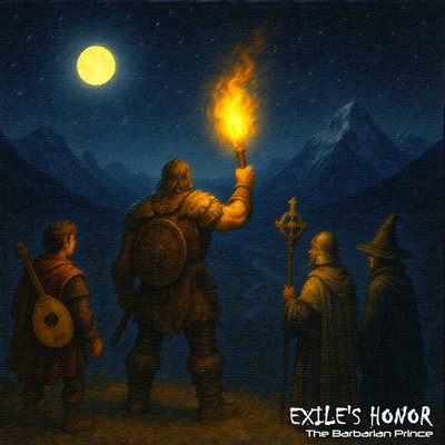 Exile's Honor — The Barbarian Prince album cover